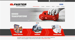 Desktop Screenshot of faster-bruk.pl